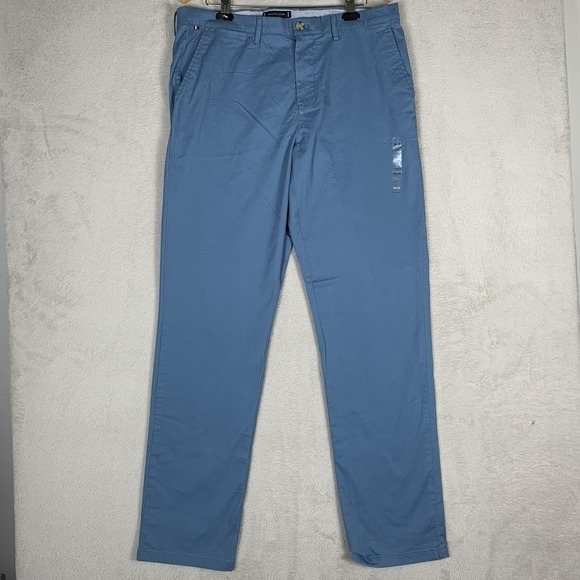 Tommy Hilfiger Other - Tommy Hilfiger Pants Mens 36x36 Blue TH Flex Straight Chino Stretch Casual NEW